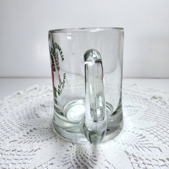 Alexander Keiths Beer Stein India Pale Ale Mug Cup Thick Heavy Clear Glass 450ml - Picture 4 of 10